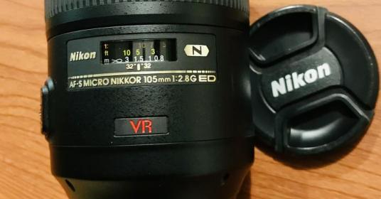 Nikon Af s micro nikkor 105mm EG