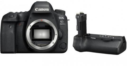 Canon EOS 6D Mark ii + Grip Battery + SD 128 giga 