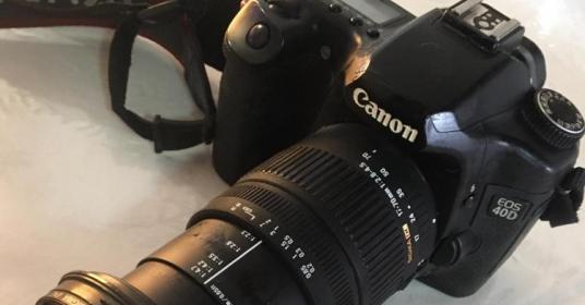  Canon EOS 40 D Ds126171 + obbiettivo Sygma DC 