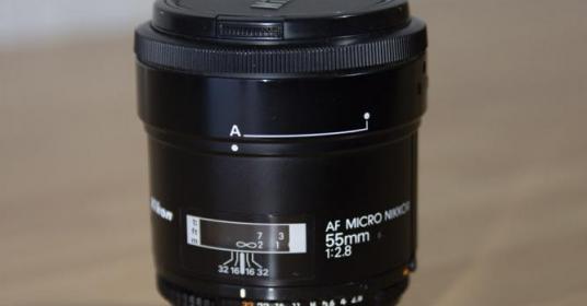 Nikon AF Micro Nikkor 55 1:2.8