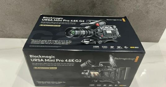 Camera BlackMagic URSA Mini Pro 4.6K G2 + Extra