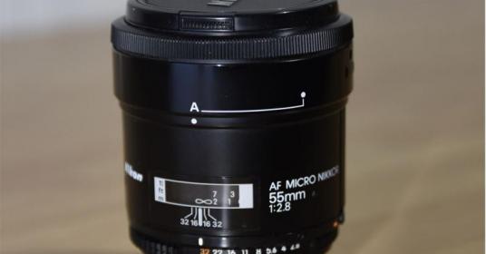 Nikon AF Micro Nikkor 55 1:2.8