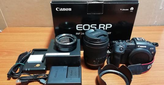 CANON EOS RP con RF 24-105mm f/4-7.1 ecc.