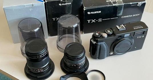 FUJIFILM TX-2 + Obiettivo 45mm,90mm