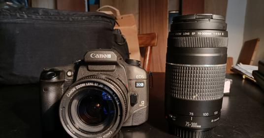 reflex Canon Eos 30v + ottiche reflex Canon Eos 30v + ottiche