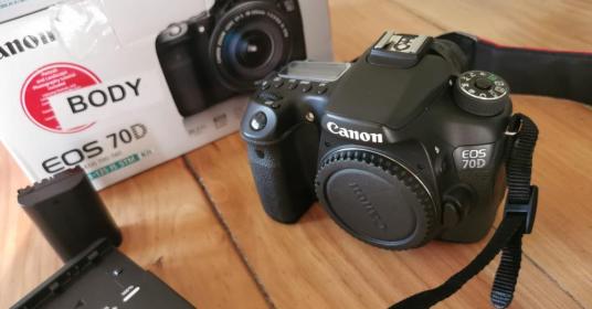 CANON 70D (corpo semi-professionale)