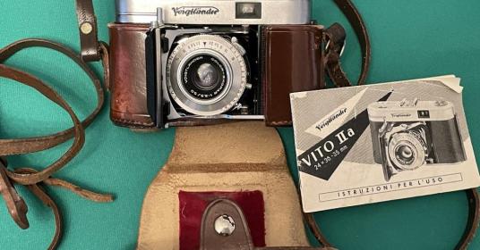 VOIGTLANDER 35mm Mod. Vito II a - con custodia e cinghia