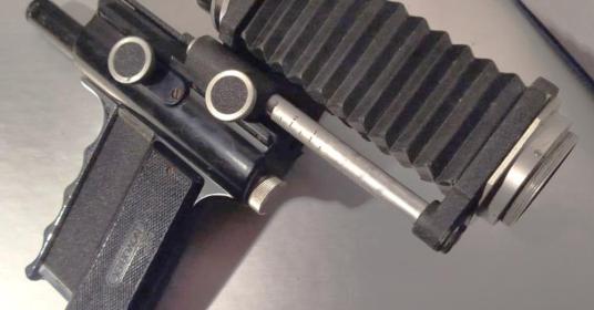 Soffietto Macro NOVOFLEX (comando a pistola con molla di ritorno)+Obbiettivo