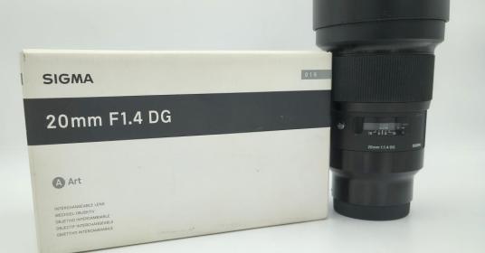 SIGMA 20mm f/1..4 DG HSM Art per SONY USATO